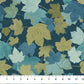 Imprint Flannel - Maple - Dark Blue Multi - F29211-48