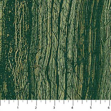 Imprint Flannel - Woodgrain - Dark Green - F29216-78