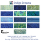 Indigo Dreams Block of the Month Fat Quarter Insurance Bundle