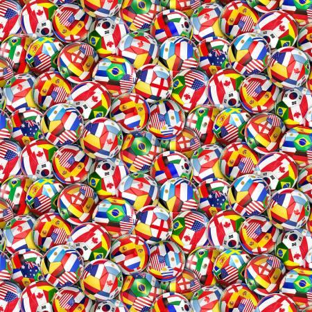International Soccer Ball - CD3877-Multi