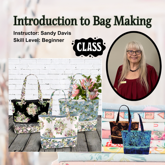 Introduction to Bag Making - Apr 16 @5pm