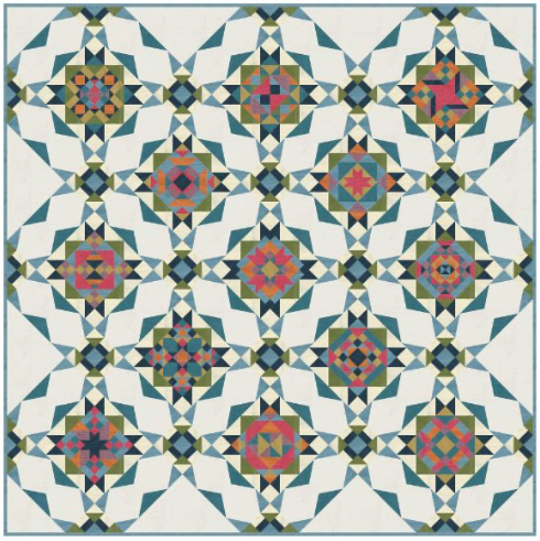 Island Style Block of the Month - Full Kit Deposit - Pre-Order - Starts end of Feb 2027