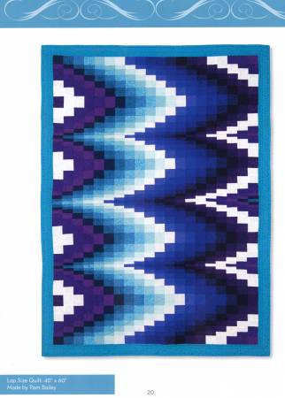 Jelly Roll Bargello Quilts # L010