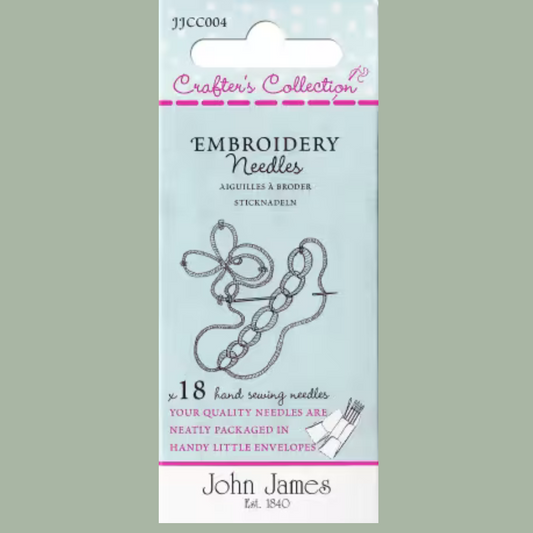 John James Crafters Collection Embroidery 3/7 # JJCC004