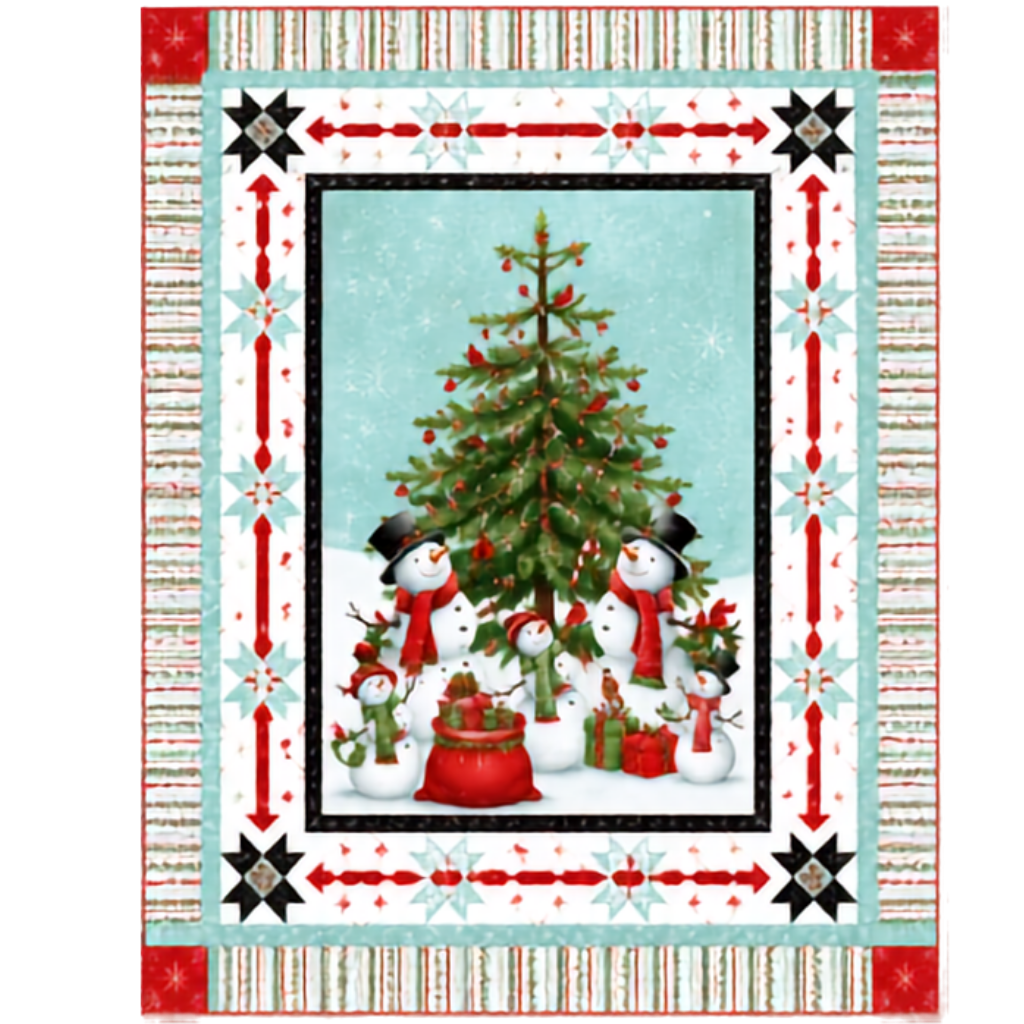 Holly Jolly - Jolly Gathering Lap Quilt Kit
