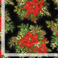 Joyful Poinsettia Bouquet - Black - CM3711