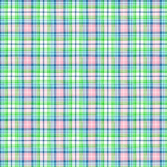 Just Hatched Plaid - Easter Plaid - CD3254 Easter