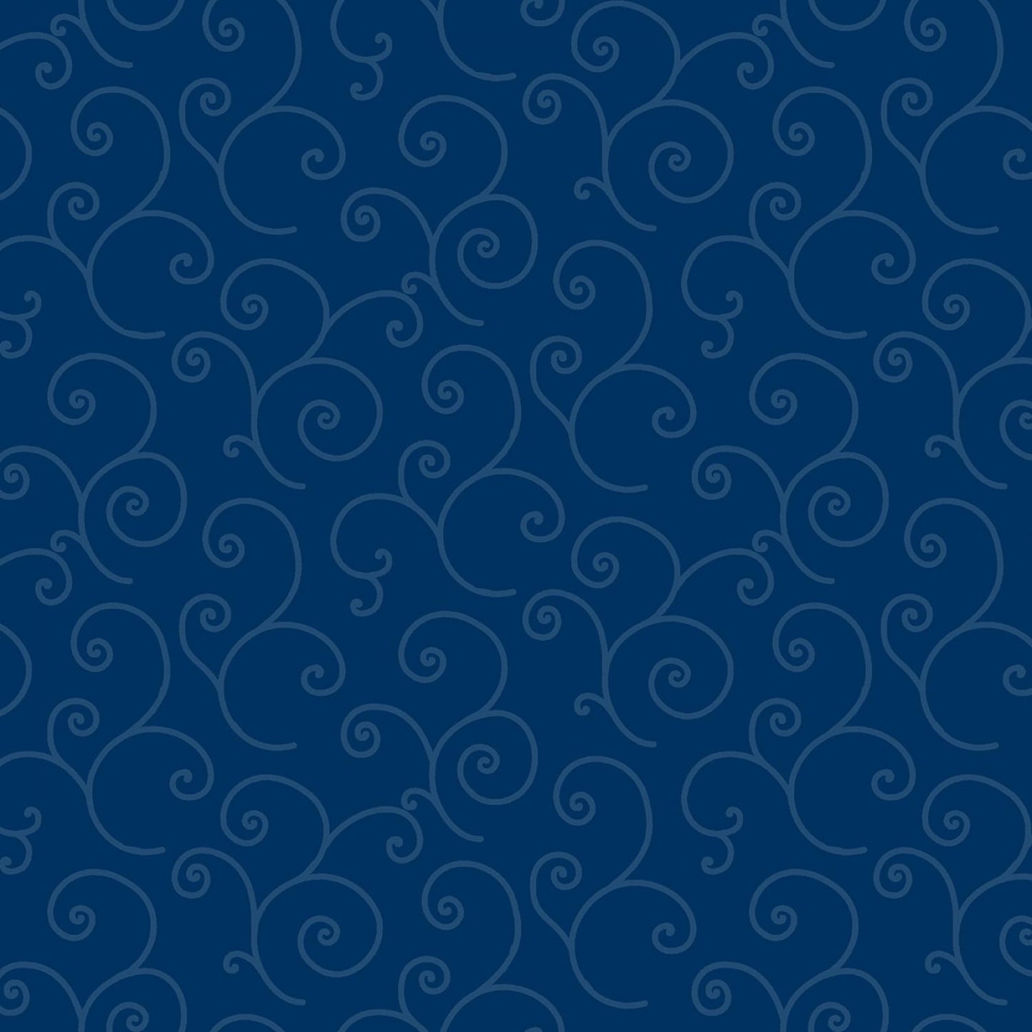 Kimberbell Basic - Navy Tonal - Scroll - 8243-N