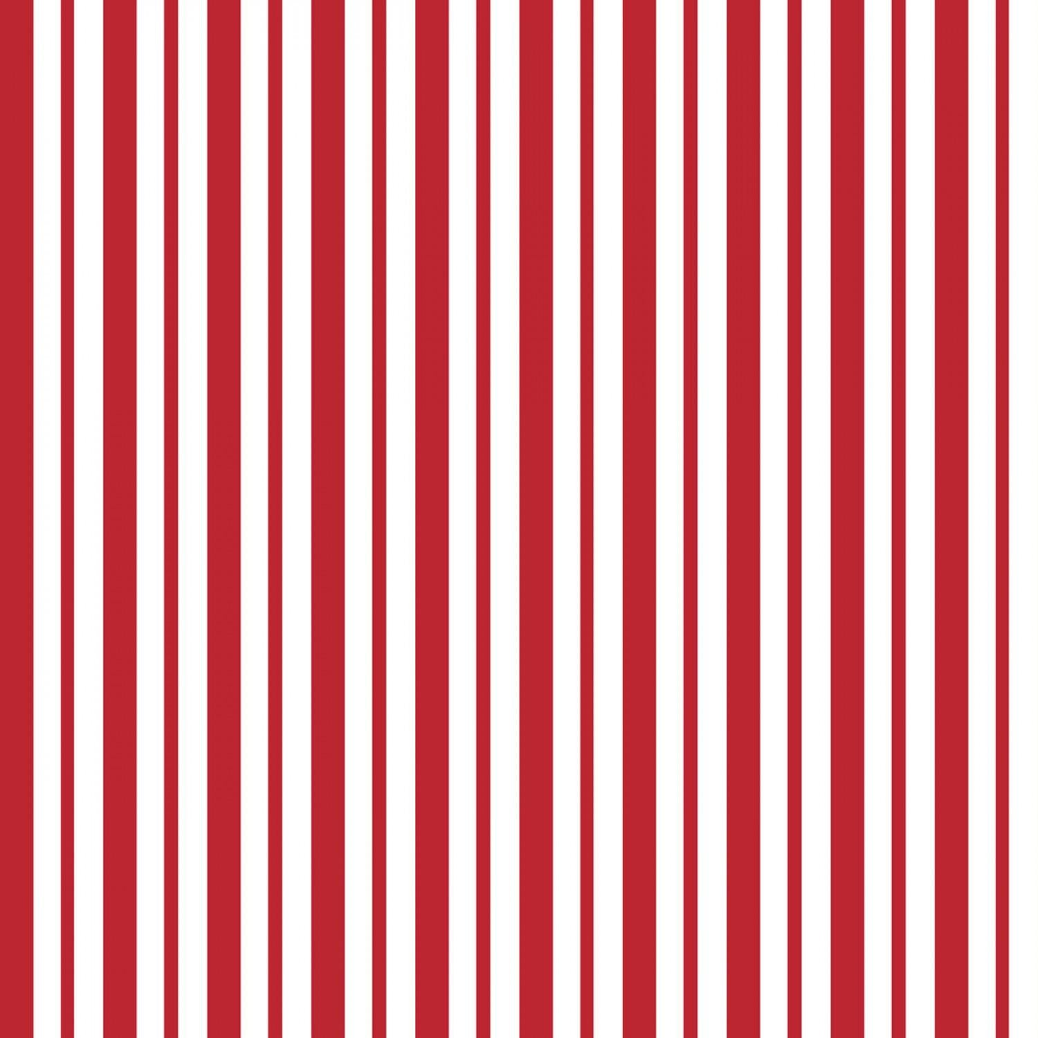 Kimberbell Basic - Red - Awning Stripe - 8249-R