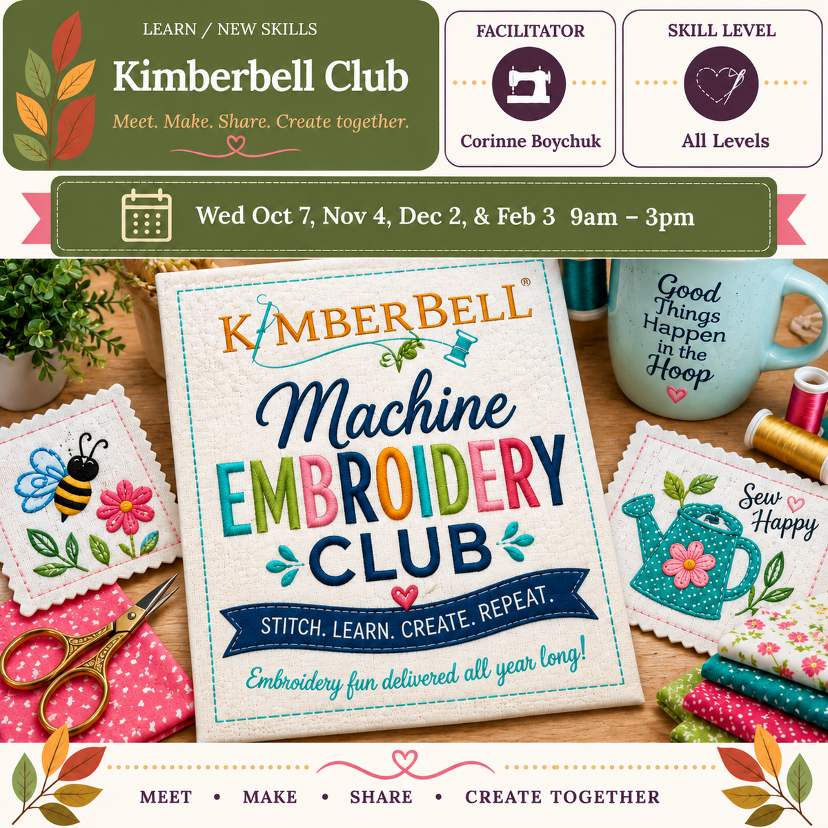 Kimberbell Club Virtual  - Wed Dec 2 @9am