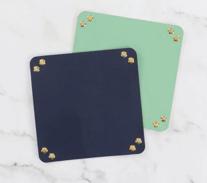 Kimberbell Snap Trays Mint & Navy # KDKB282