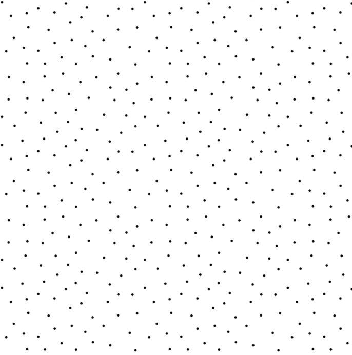 Kimberbell White W/Tiny Black Dots - MAS8210-W