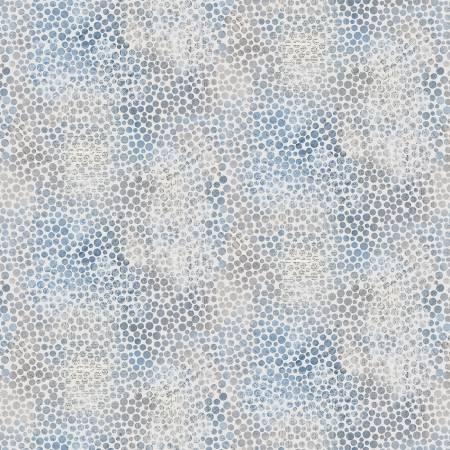 Kindly, Yours - Blue/Taupe Shaded Dots 8.7 Inch # 9003S-13