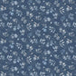 Kindly, Yours - Medium Denim Shaded Flowers 5.2 Inch # 9004S-71