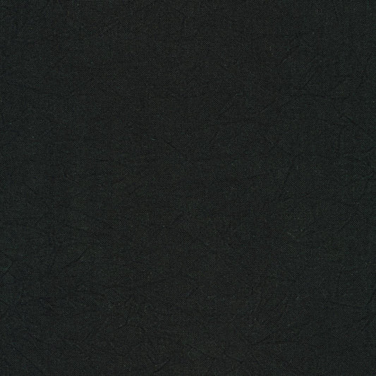Kona Natural Crush - Wrinkle Solid Black 17 # K123-2021