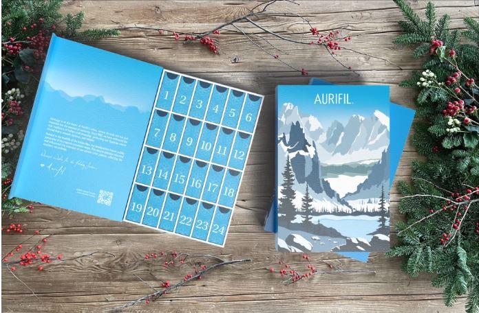 LE ALPI, THE AURIFIL ADVENT CALENDAR 2024