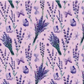 Lavender Printed Vinyl - 12in x 53in