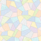 Light Multi Patchwork Quilt Flannel # F11310M-Z2