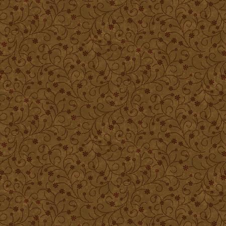 Light Tobacco Dotted Vines - 3289-36