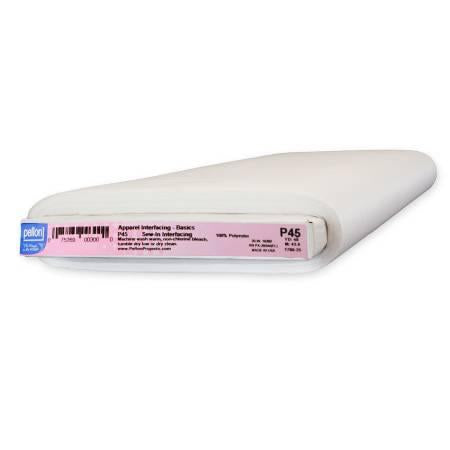 Lightweight Sew-In Interfacing 20in x 48yds # 45P-WHT