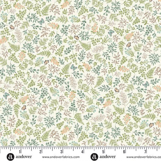 Little Ones Foliage - Cream - MKMU192-Q
