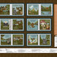 Little Readers 8 - Brown From Moose to Mouse Book Panel  # 2721BP-38