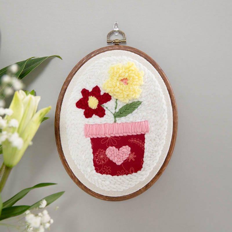 Love Blooms Punch Needle Kit - KPNK1011