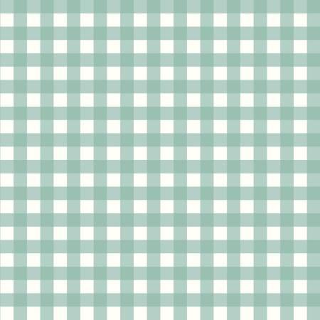 Love You To The Moon Flannel - Gingham Powder - F18275R-POWDER