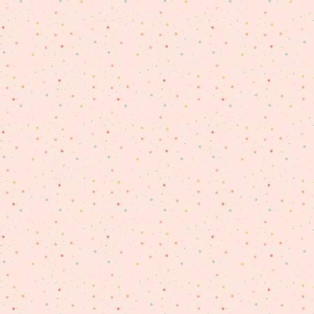 Love You To The Moon Flannel - Stars Blush - F18276R-BLUSH