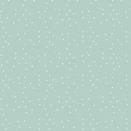 Love You To The Moon Flannel - Stars Powder - F18276R-POWDER