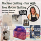 Machine Quilting - Fun With Free Motion Quilting - Mar 10 @9am