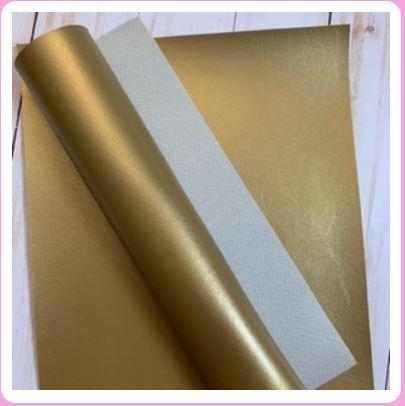 Matte Vinyl - Metallic Gold