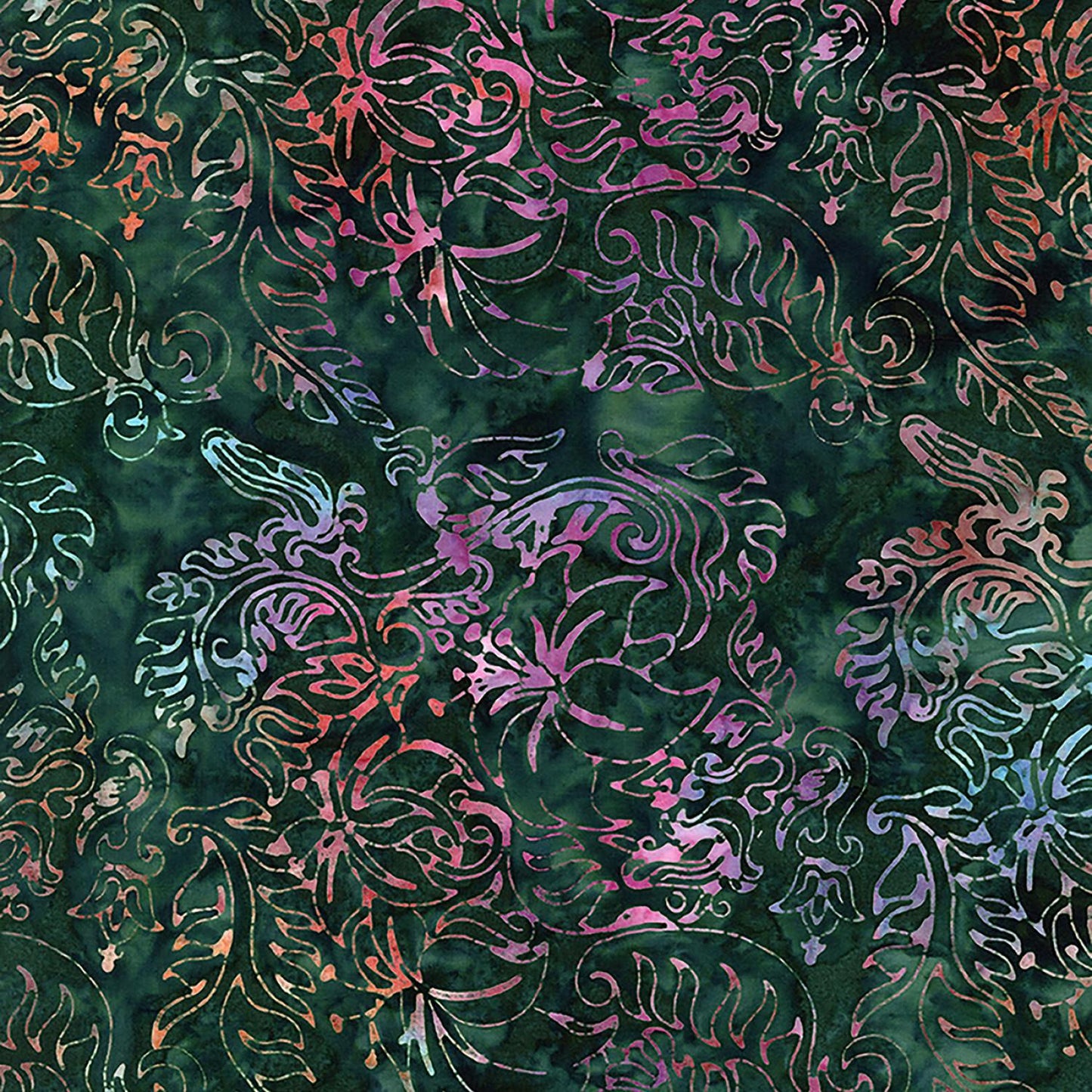 Mayfair - Stamped Tropical Leaves - B3679-Mayfair