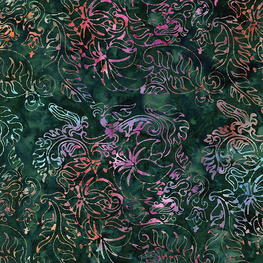 Mayfair - Stamped Tropical Leaves - B3679-Mayfair