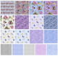 Meadowbrook Mist Block of the Month Fat Eighths Insurance Bundle