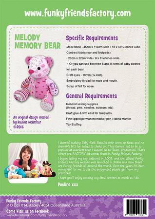 Melody Memory Bear # FF4644