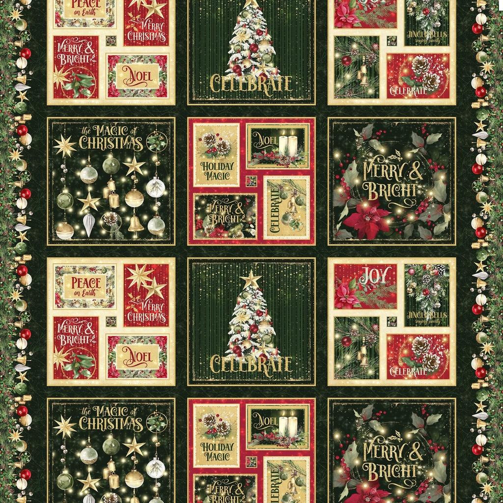 Merry & Bright Craft Panel - LMW130-13-632
