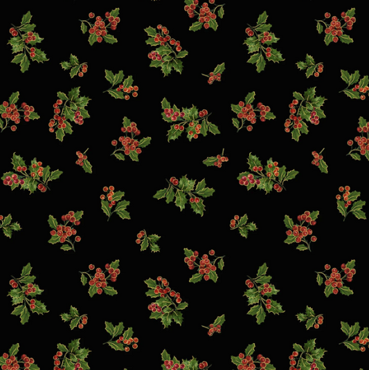 Merry Christmas Holiday - Holly Metallic - CM4147 HOLLY