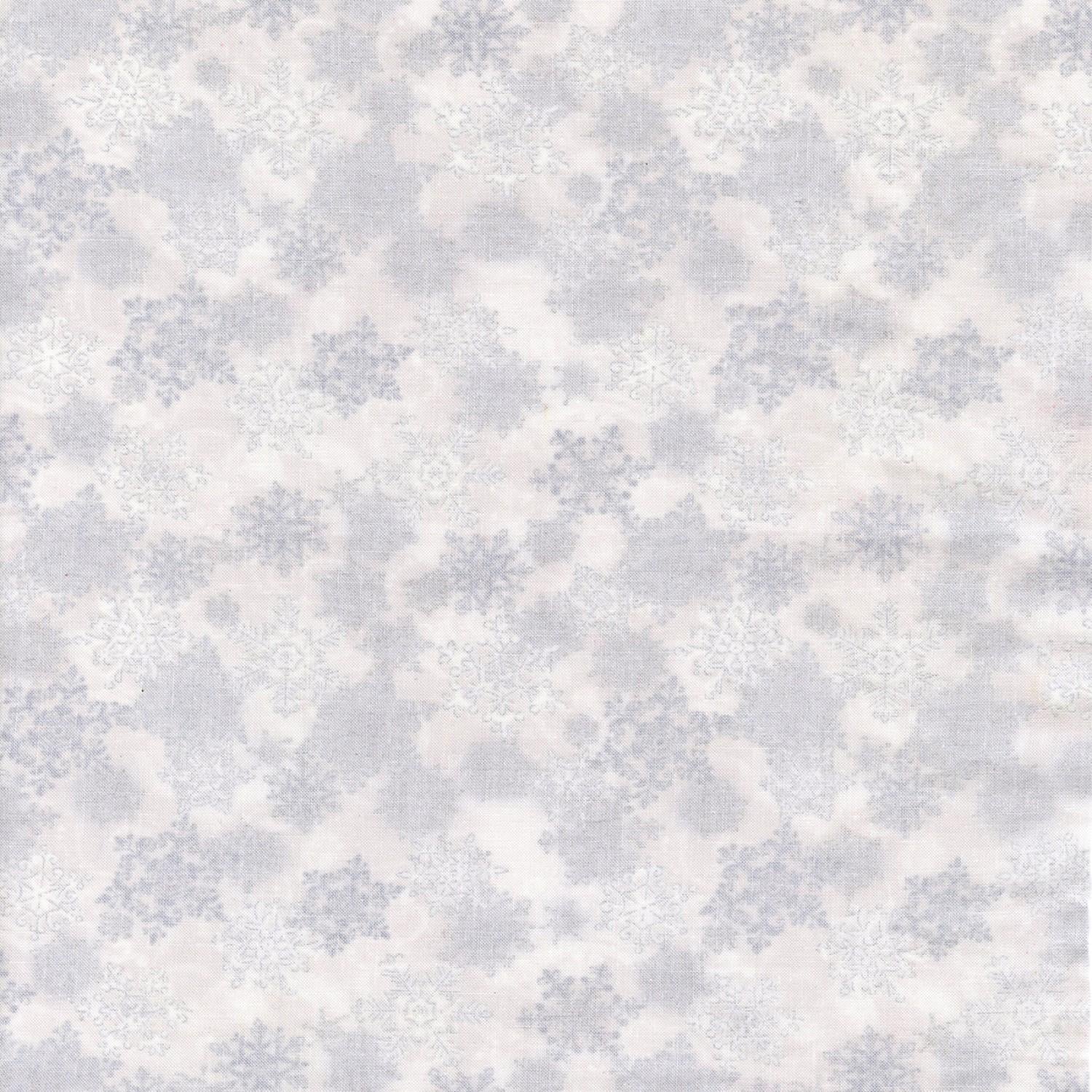 Metallic Snowflakes - CM1390-White