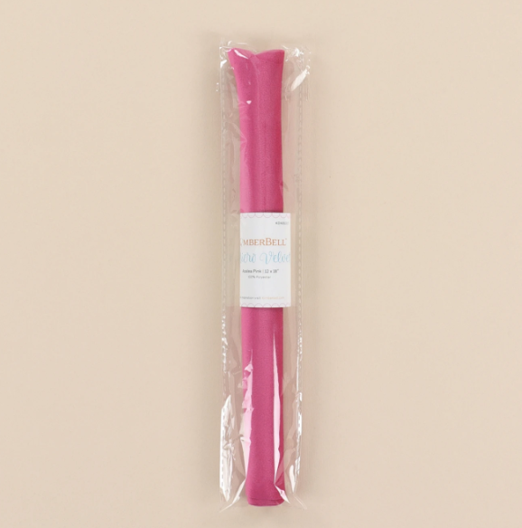 Micro Velvet Embellishment Azalea Pink # KDKB1317