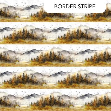 Misty Morning Border Stripe - DP28648-54