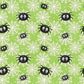 Moonlight Mischief Glow - Green Spider and Web Glow 6 Inch # 2557G-66