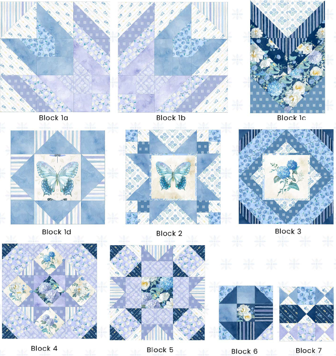 Morning  Blooms Block of the Month - Start Up Fee
