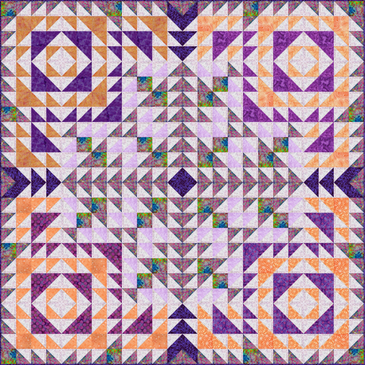Mosaic Courtyard Block of the Month - Full Kit - Pre-Order