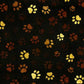 Mud Paw Prints # C1846-MUD