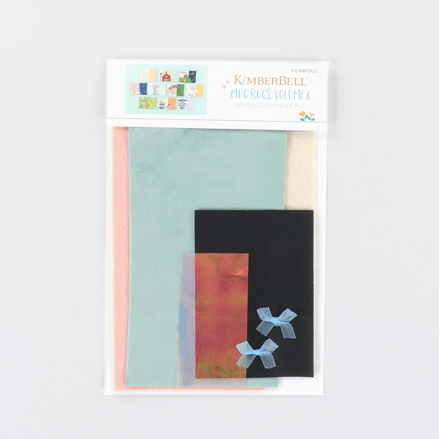 Mug Rugs Vol 6 Embellishment Kit # KDKB1302