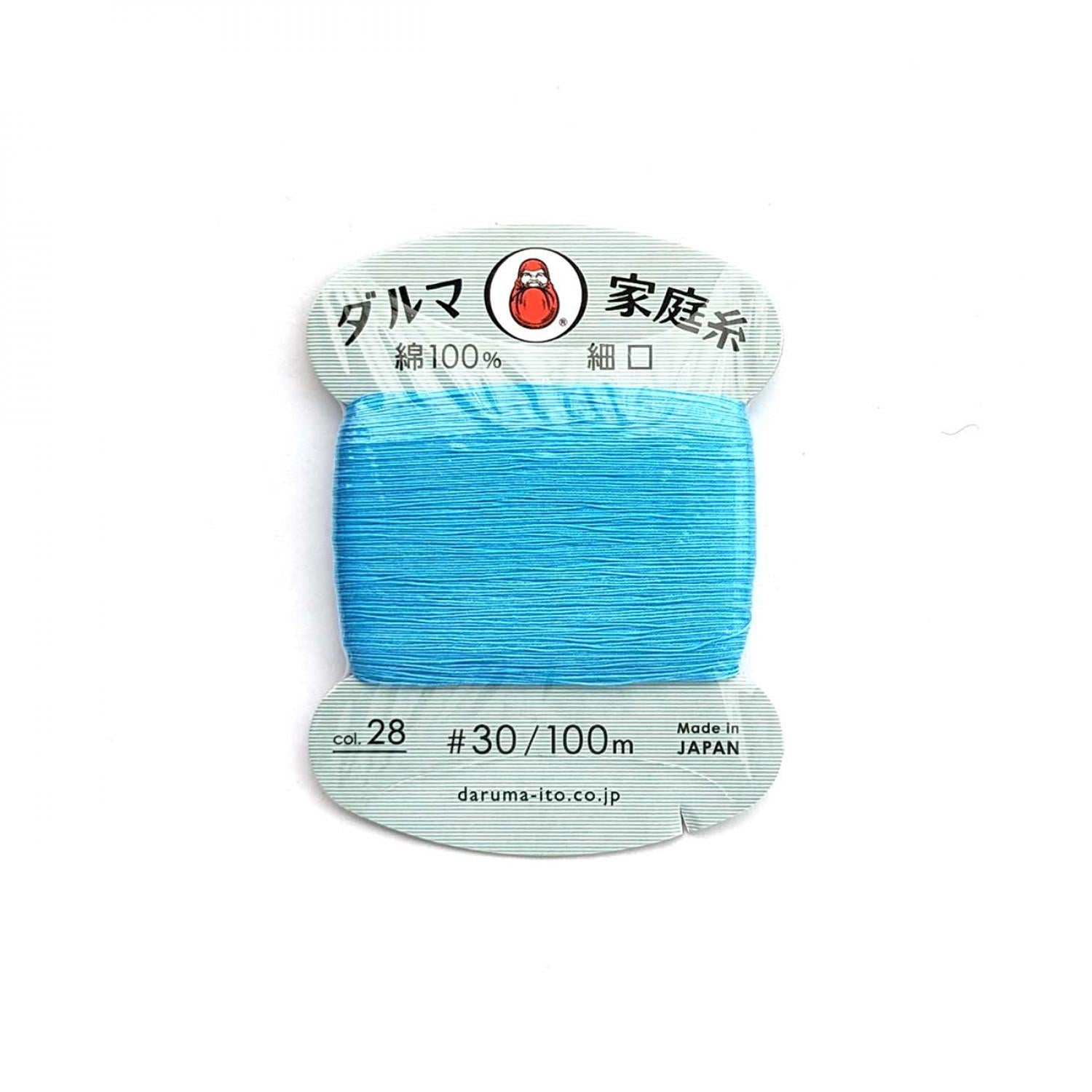 Multipurpose Cotton Thread 30 Aqua # Y0115-28