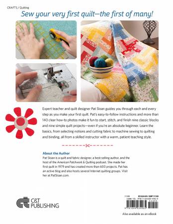 Pat Sloans Teach Me to Make My First Quilt # 11590