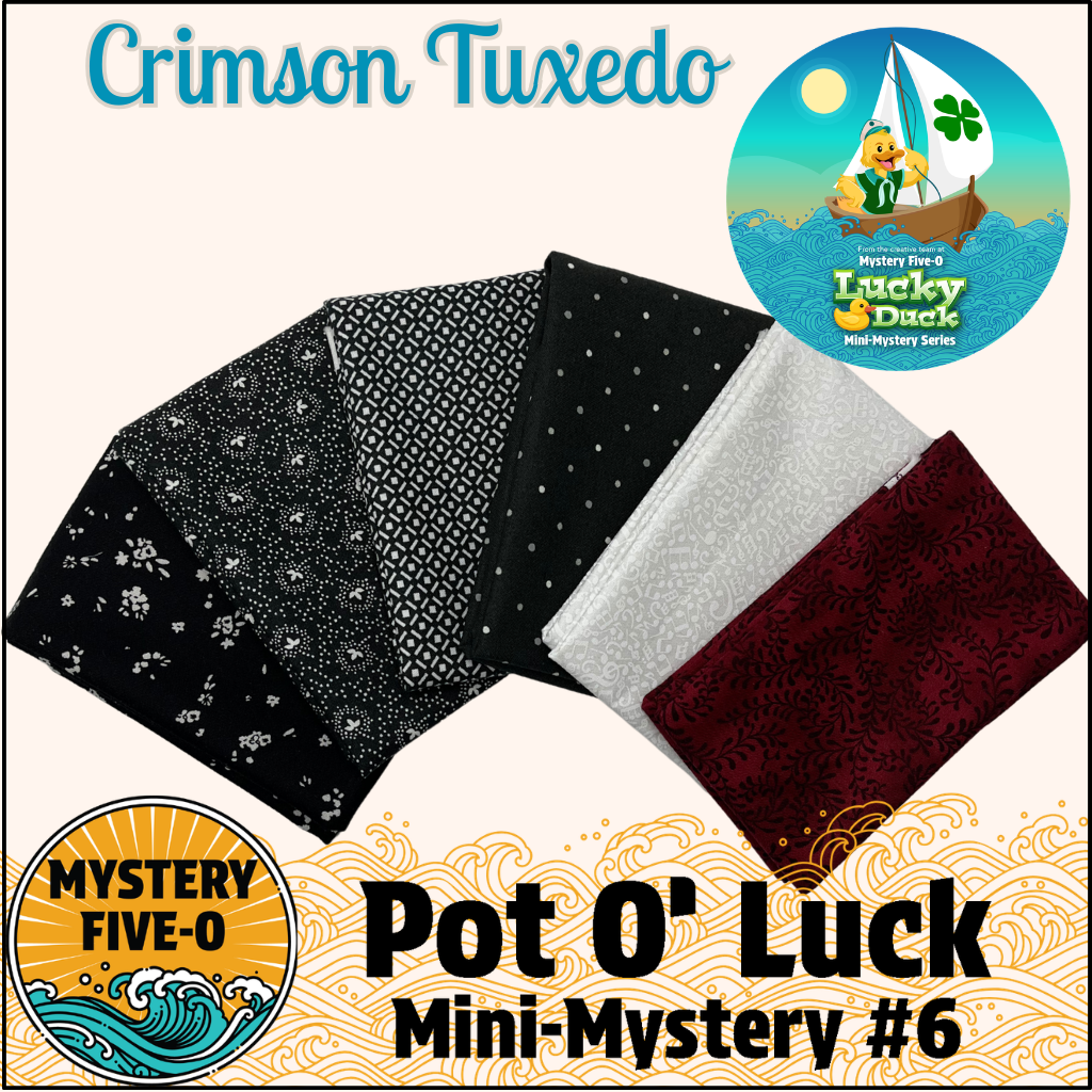 Mystery Five-0- Crimson Tide - Pot O' Luck Mini Mystery #6