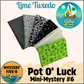 Mystery Five-0- Lime Tuxedo - Pot O' Luck Mini Mystery #6